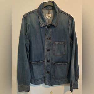 J. Crew Denim Chore Coat